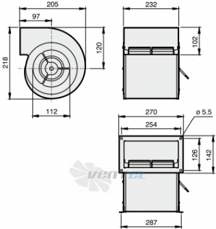 Rosenberg DRAE 133-4 - описание, технические характеристики, графики